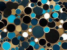 Blue And Black Glitter Background  