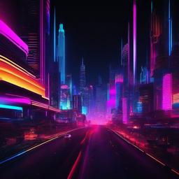 Neon Background Wallpaper - neon city wallpaper 4k  