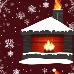 Christmas Background Wallpaper - christmas chimney wallpaper  