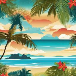 Beach Background Wallpaper - beach tropical background  