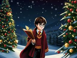 Christmas Harry Potter Wallpaper  