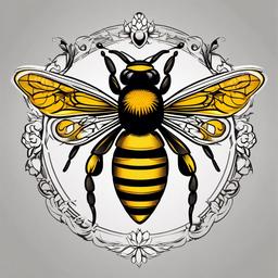 queen bee tattoo  vector tattoo design