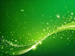 Green Background Sparkle  