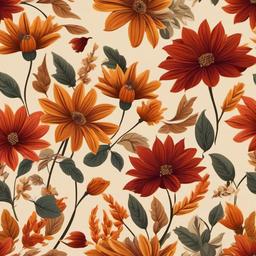 Flower Background Wallpaper - autumn floral wallpaper  