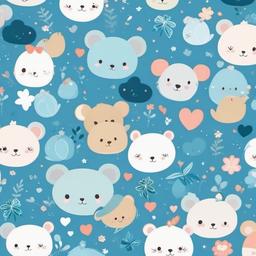 cute wallpaper blue  