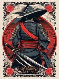 samurai sword tattoo  simple vector color tattoo