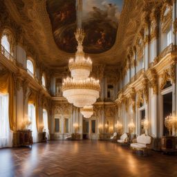 rococo palaces, with exquisite interiors, host opulent balls in st. petersburg, russia. 