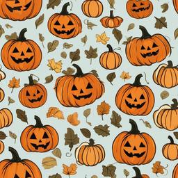 Jack O Lantern clipart - pumpkin patch with Jack O Lanterns  clipart