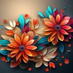 Flower Background Wallpaper - abstract flower background  