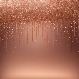 Glitter background - rose gold dripping glitter background  