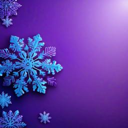 Purple Background Wallpaper - blue and purple snowflake background  