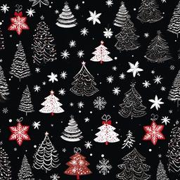 Christmas Background Wallpaper - cute black christmas wallpaper  