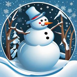 Snowman  clipart