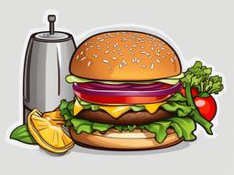 Burger  clipart