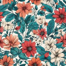 Flower Background Wallpaper - drawing flower wallpaper  