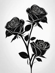 simple drawings of roses  minimal rough sketch scribbles,doodles,black and white