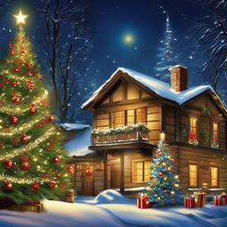 Christmas Background Wallpaper - christmas paintings wallpaper  