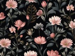 Dark Floral Wallpaper Phone  ,desktop background wallpaper