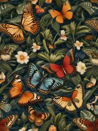 Butterfly Wonderland Butterfly Wallpaper intricate details, patterns, wallpaper photo