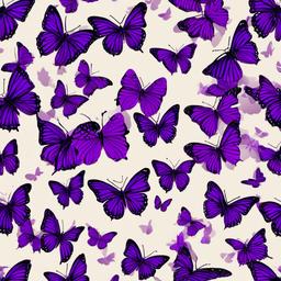 Purple Background Wallpaper - wallpaper butterfly purple  