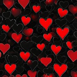 Heart Background Wallpaper - black background red heart  