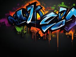 Dark Graffiti Wallpaper  ,desktop background wallpaper