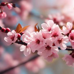 Flower Background Wallpaper - aesthetic cherry blossom background  