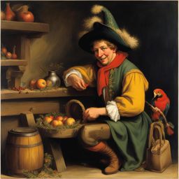 till eulenspiegel - the mischievous trickster from german folklore, known for pranks and jests. 