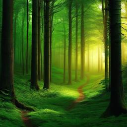 Forest Background Wallpaper - cool forest wallpaper  