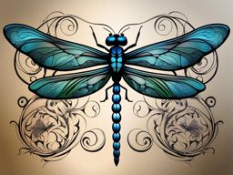 dragonfly tattoo designs, symbolizing change, transformation, and adaptability. 