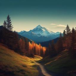 Mountain Background Wallpaper - simple mountain background  