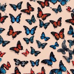 Butterfly Background Wallpaper - butterfly wallpaper vsco  