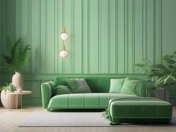 Aesthetic Green Wallpaper - Trendy, pastel green wallpaper that exudes soft, aesthetic vibes.  background wallpaper