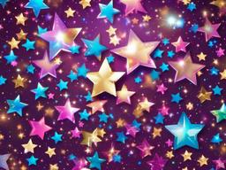 Glitter Star Wallpaper  