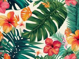 Summer iPhone Wallpaper - Tropical Paradise  intricate patterns, splash art, wallpaper art