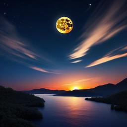 Sky Background Wallpaper - moon night sky wallpaper  