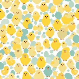 Baby Chicks clipart - Adorable baby chicks hatching, ,vector color clipart,minimal