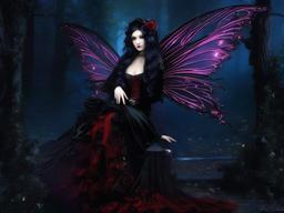 Gothic Fairy Wallpaper  ,desktop background wallpaper