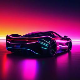 Neon Background Wallpaper - neon cool car wallpapers  