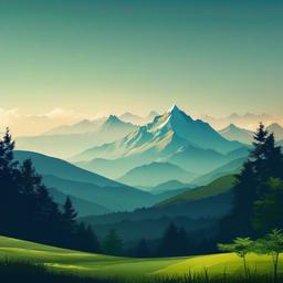 Mountain Background Wallpaper - peaceful mountain background  