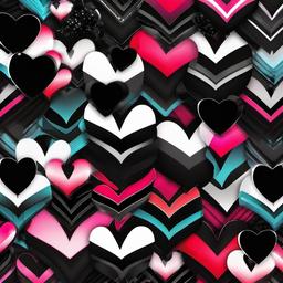 Heart Background Wallpaper - black wallpaper heart  