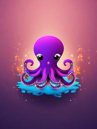 cute octopus wallpaper  ,mobile iphone background wallpaper