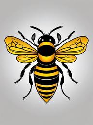 little bee tattoo  vector tattoo design