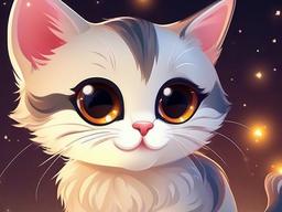 cute cat cartoon wallpaper hd  ,desktop background wallpaper