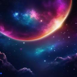 Galaxy Background Wallpaper - galaxy moon wallpaper  