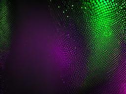 Neon Green Glitter Background  