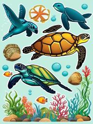 Sea Turtle  clipart