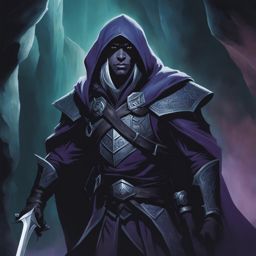 drizzt do'urden, a drow ranger, is navigating a labyrinthine cave system deep below the earth. 