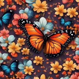 Butterfly Background Wallpaper - cute butterfly wallpaper for iphone  