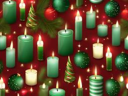 Christmas Candle Wallpaper  